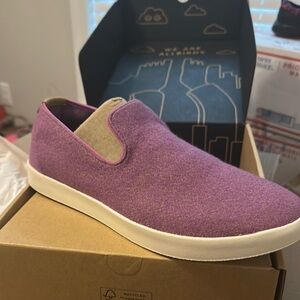 Allbirds Purple Men's Wool Slip-On Cruisers